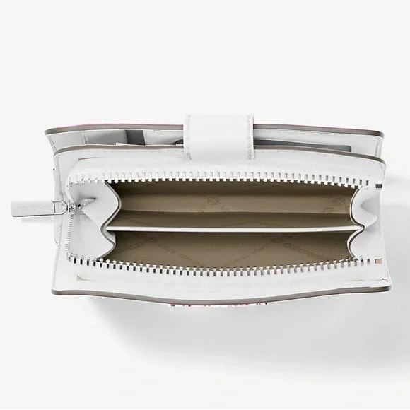 Michael Kors Jet Set Travel Md Printed Signature Logo Bi-Fold Wallet
Dragonfruit - Picture 4 of 16